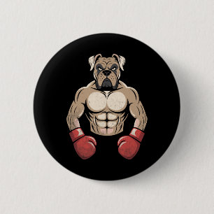 Bokshond Bokshandschoenen Huisdieren Honden Bokser Ronde Button 5,7 Cm