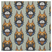 bokshond stof (Swatch)