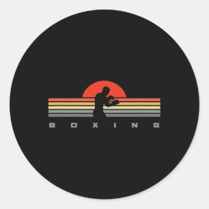Bokskleding - Boksen 5 Ronde Sticker