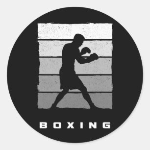 Bokskleding - Bokser Boksen 1 Ronde Sticker