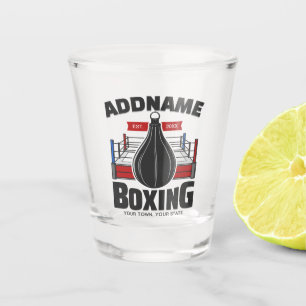 Boksring ADD NAAM Boxer Gym Snelheid Zak Shot Glas
