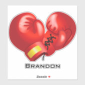 Bokvormende ontwerpcontour Sticker (Vel)