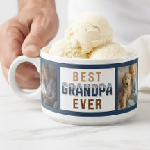 4 Photo Collage Best Grandpa Ever Ice Cream Chili