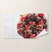 bol de cerises (Serviette à main)