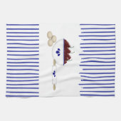 Bol De Cerises Serviette De Cuisine (Horizontal)