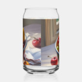 Bol de fruit sur table peinture à l'huile classiqu (Droite)