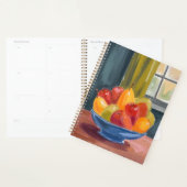 Bol de fruits peinture aquarelle (Devant avec enveloppe)