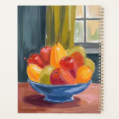 Bol de fruits peinture aquarelle (Dos)