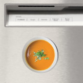 Bol de la soupe de tomate Refrigerator Magnet (In Situ (Lave-vaisselle))
