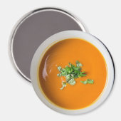 Bol de la soupe de tomate Refrigerator Magnet (Recto/Verso)