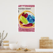 Bol de légumes - Impression de boîte d'allumettes (Cuisine)