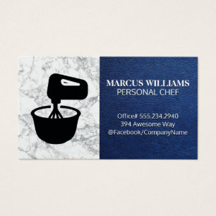 Bol de mélange   Marbre bleu cuir