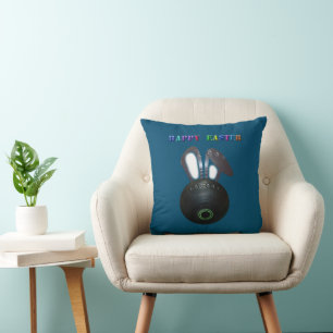 Bol de pelouse Lapin de Pâques, Coussin