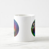 Bol de pelouse teint cravate, Mug de café (Centre)