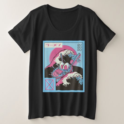 Bol de Ramen Design Vaporwave (Design devant)