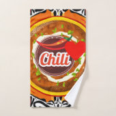 bol pour chili (Serviette à main)