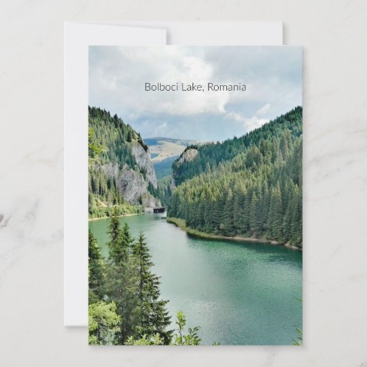 Bolboci Lake , Roemenië (Voorkant)