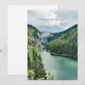 Bolboci Lake , Roemenië (Voorkant / Achterkant)