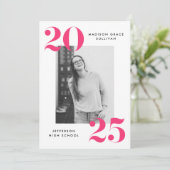 Bold 2023 roze briefingfotograaf kaart (Staand voorkant)