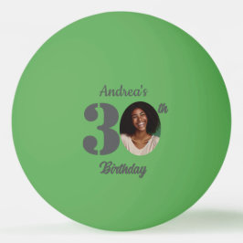 Bold 30th Birthday Party Photo  Pingpongballen