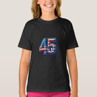 Bold 45th Birthday Mok – Amerikaanse Vlag Ballon S T-shirt