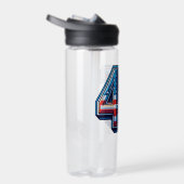 Bold 45th Birthday Mok – Amerikaanse Vlag Ballon S Waterfles (Rechts)