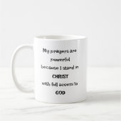 Bold Access to God through Prayer Mug (Gauche)