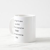 Bold Access to God through Prayer Mug Koffiemok (Voorkant links)