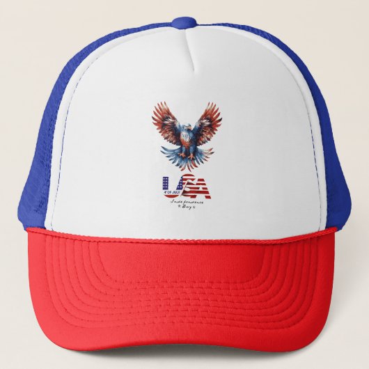 Bold American Spirit : 4 juillet Casquette d'aigle (Devant)