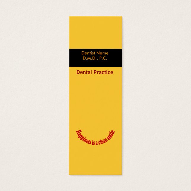 Bold Appointst Mini Visitekaartjes (Voorkant)