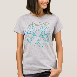 Bold Aries Girls T-Shirt: Fiery Zodiac Sign T-shirt
