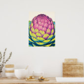 Bold Artichoke Beauty Poster (Keuken)