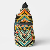 Bold Aztec Adventure Sling Bag (Voorkant)