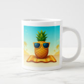 "Bold Beach Mood" Extra Grote Beker (Rechts)