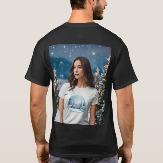 Bold & Beautiful" "Haar geest, haar stijl" "Chasin T-shirt (Achterkant)