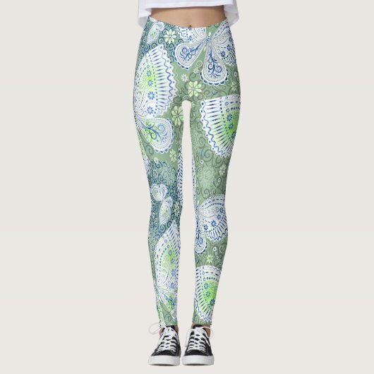 Bold & Beautiful - Leggings imprimés élégants (Devant)