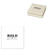 BOLD & BEAUTIFUL STAMP 	RUBBERSTEMPEL (Gestempeld)