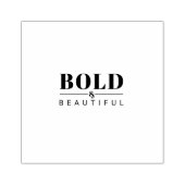 BOLD & BEAUTIFUL STAMP 	RUBBERSTEMPEL (Afrduk)