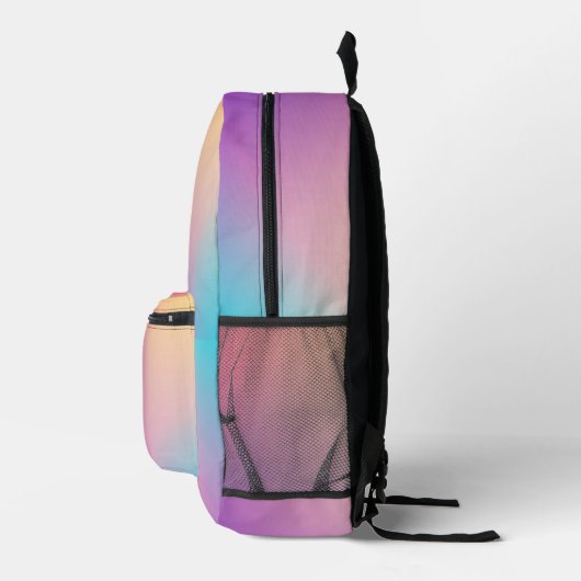 Bold & Beautiful : Vibrant sac à dos multicolore (Droite)
