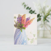 Bold beautifuwers briefkaart (Staand voorkant)