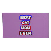 Bold Beste Kattenmoeder Ooit Leuke Typografie Kussensloop (Achterkant-Rechts)