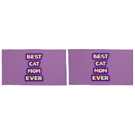 Bold Beste Kattenmoeder Ooit Leuke Typografie Kussensloop