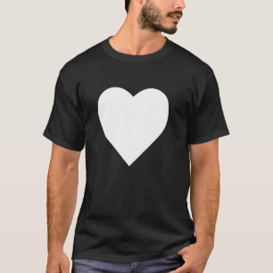Bold Big Heart Graphic Zomer T-shirt