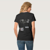 Bold Big Lips-afbeelding T-shirt (Achterkant volledig)