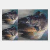 Bold Bison Art Decoupage Papier Inpakpapier Vel (Voorkant 3)