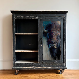 Bold Bison Art Decoupage Tissuepapier