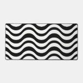 Bold Black and White Wavy Abstract (Recto)
