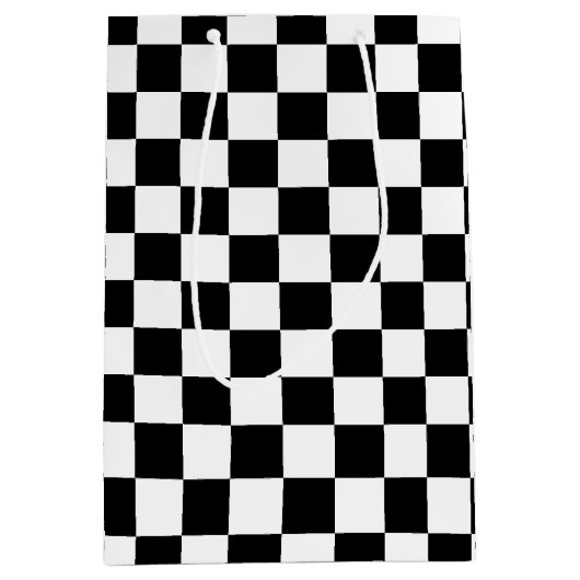 Bold Black en White Cadeautas (Voorkant)