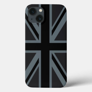 Bold Black Union Jack iPhone 13 Hoesje