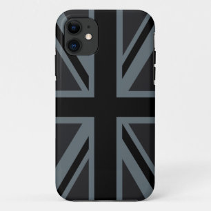 Bold Black Union Jack iPhone 11 Hoesje